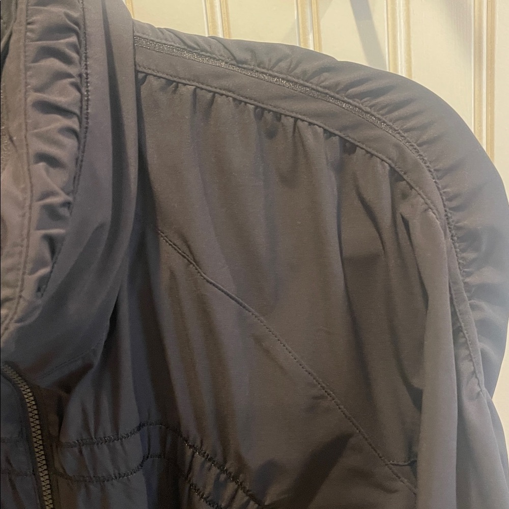 Black Athletic Jacket Size 4 - image 5